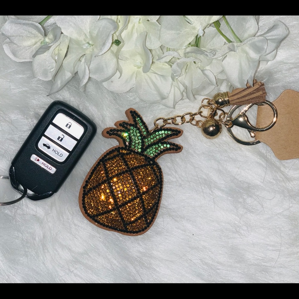 Blinged out 3D keychain